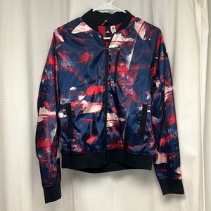 Adidas Flower Bomber Jacket size Small